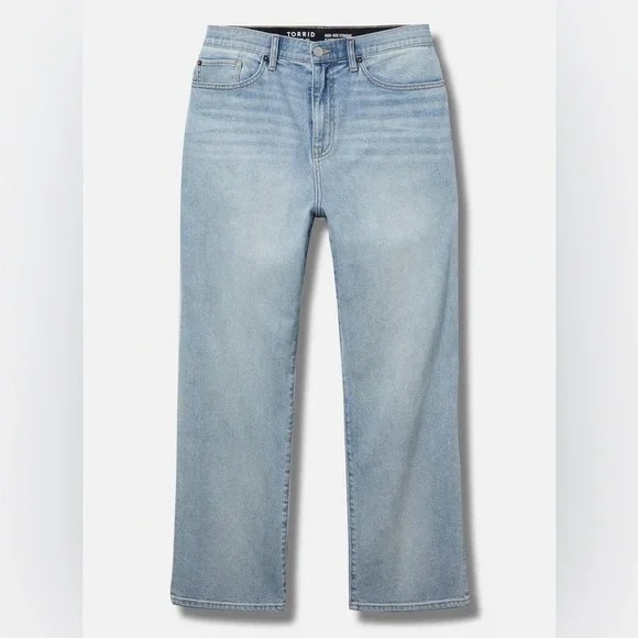 Torrid Light Blue High-Rise Denim Jeans - Picture 2 of 7